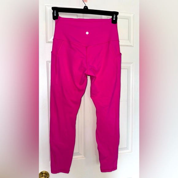 lululemon Align High-Rise Pant with Pockets 25" Sonic Pink - Picture 6 of 7